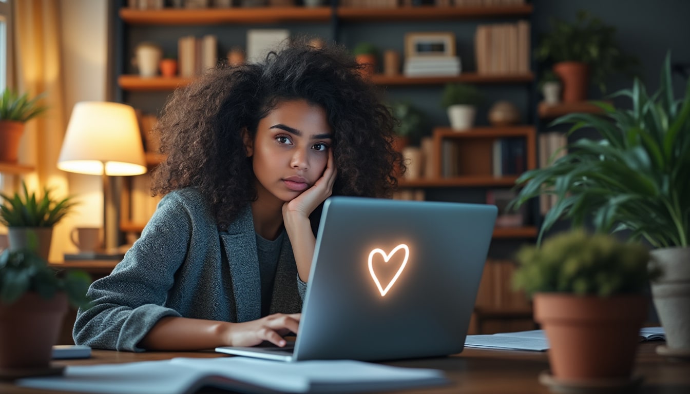 découvrez les risques et les enjeux des coups de foudre virtuels : comment distinguer les vraies émotions des illusions en ligne et éviter les déceptions amoureuses sur internet.