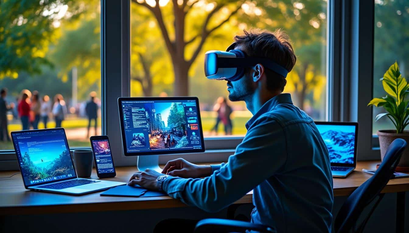 découvrez pourquoi il est important de ne pas tout miser sur le virtuel et les impacts d'un déséquilibre entre monde réel et numérique.